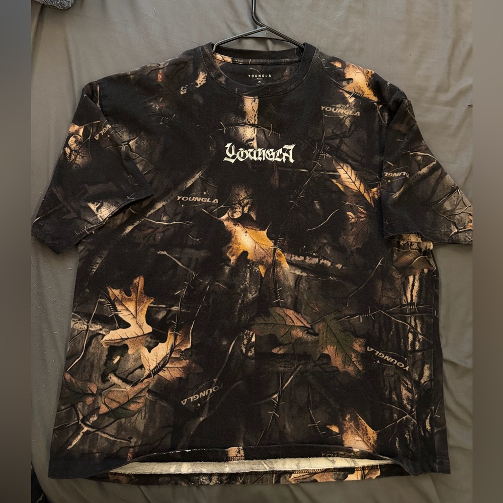 Men’s YoungLA Camo Scorpion Tee